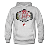 TV TITLE PULLOVER HOODIE - ash 