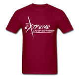 Extreme Life Logo Classic T-Shirt Up To 6XL - burgundy