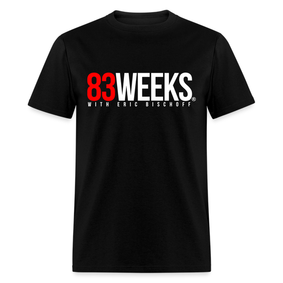 83 Weeks (White Logo) - Classic T-Shirt - black