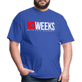 83 Weeks (White Logo) - Classic T-Shirt - royal blue