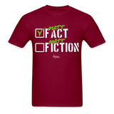 Matt Fact Matt Fiction Classic T-Shirt up to 6XL - burgundy
