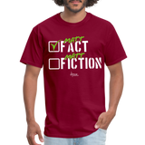 Matt Fact Matt Fiction Classic T-Shirt up to 6XL - burgundy