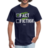 Matt Fact Matt Fiction Classic T-Shirt up to 6XL - navy