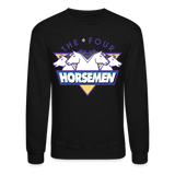 Four Horsemen Crewneck Sweatshirt - black