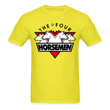 Four Horsemen Red & Black Classic T-Shirt up to 6XL - yellow