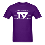 Symbol of Excellence IV Horsemen White Classic T-Shirt Up To 6XL - purple