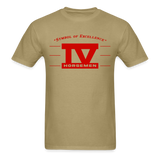 Symbol of Excellene IV Horsemen Red Classic T-Shirt Up To 6XL - khaki