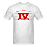 Symbol of Excellene IV Horsemen Red Classic T-Shirt Up To 6XL - light heather gray