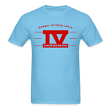 Symbol of Excellene IV Horsemen Red Classic T-Shirt Up To 6XL - aquatic blue