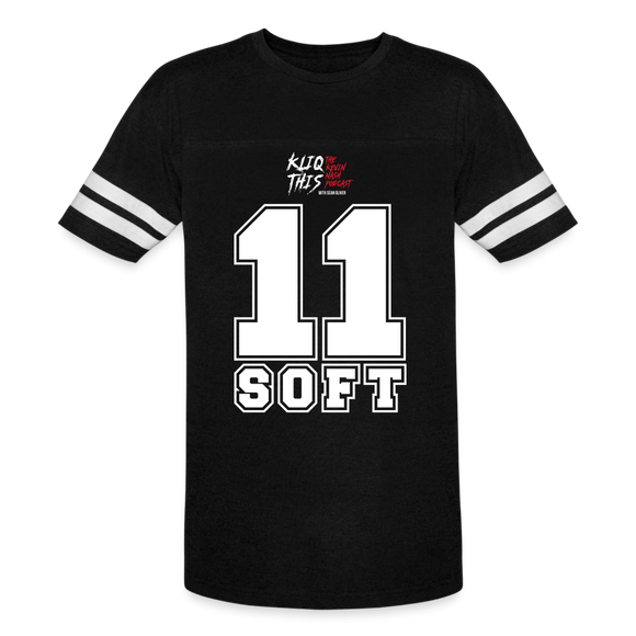 Eleven Soft (Kliq This)- Vintage Sport T-Shirt - black/white