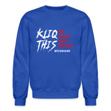 Kliq This Sweatshirt - royal blue