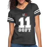 Eleven Soft (Kliq This)- Women’s Vintage Sport T-Shirt - vintage smoke/white