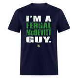 Fergal McDevitt Classic T-Shirt up to 6XL - navy
