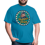 Dapper Dogg Classic T-Shirt up to 6XL - turquoise