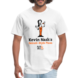 Kevin Nash's Detroit Style Pizza White (Kliq This) - Unisex Classic T-Shirt - white