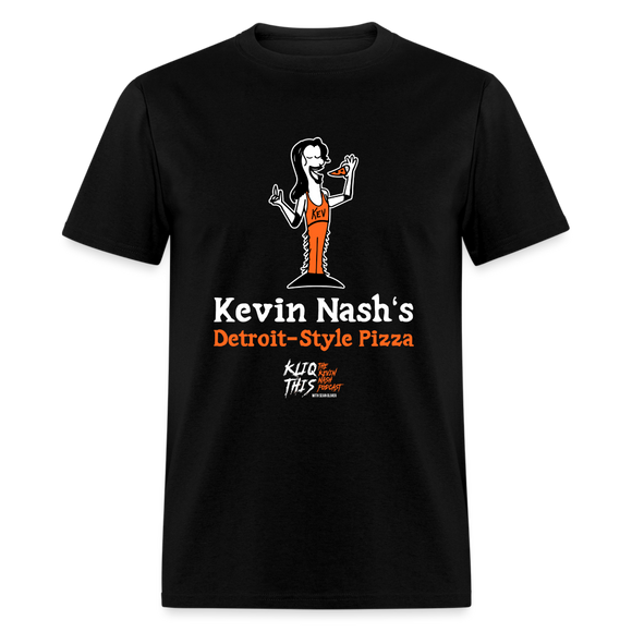 Kevin Nash's Detroit Style Pizza Black (Kliq This)- Unisex Classic Shirt - black