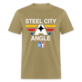 Steel City Angle (KAS)- Unisex Classic T-Shirt Up to 6XL - khaki