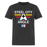 Steel City Angle (KAS)- Unisex Classic T-Shirt Up to 6XL - heather black
