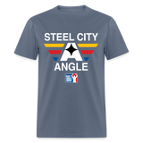 Steel City Angle (KAS)- Unisex Classic T-Shirt Up to 6XL - denim