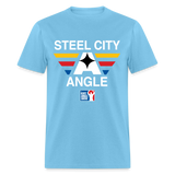 Steel City Angle (KAS)- Unisex Classic T-Shirt Up to 6XL - aquatic blue