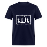 Too Darn Tanned (WHW)- Unisex Classic T-Shirt - navy