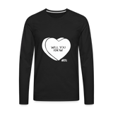 Well You Know (STW)- Men's Premium Long Sleeve T-Shirt - black