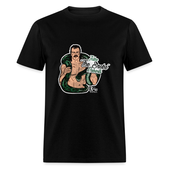 Jake the Snake Vintage Style  (Snake Pit) -Unisex Classic T-Shirt - black