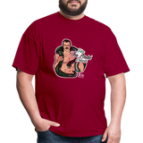 Jake the Snake Vintage Style  (Snake Pit) -Unisex Classic T-Shirt - dark red