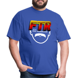FTR w/ Dax Harwood Logo - Unisex Classic T-Shirt - royal blue