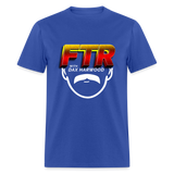 FTR w/ Dax Harwood Logo - Unisex Classic T-Shirt - royal blue