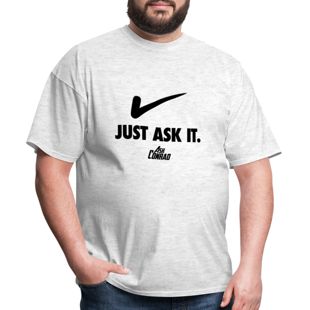 Just Ask It Box Classic Logo- – Gimmicks of (AFS) Black Unisex T-Shirt