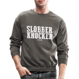 Slobber Knocker (GJR)- Crewneck Sweatshirt - asphalt gray