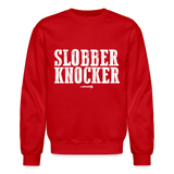 Slobber Knocker (GJR)- Crewneck Sweatshirt - red
