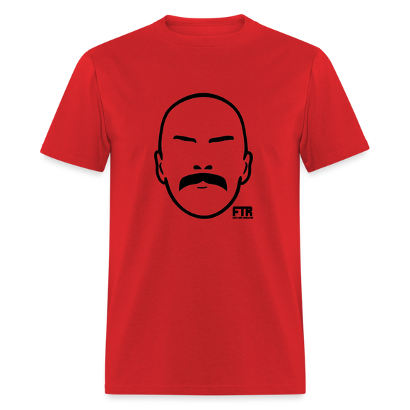 Dax Outline (FTR)- Unisex Classic T-Shirt - red