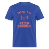 Hawaiian Flash (My World)- Unisex Classic T-Shirt - royal blue