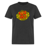 Kliq This Big Gold Red- Unisex Classic T-Shirt - heather black