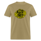 Kliq This Big Gold Black- Unisex Classic T-Shirt - khaki