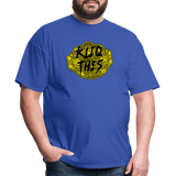 Kliq This Big Gold Black- Unisex Classic T-Shirt - royal blue