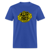 Kliq This Big Gold Black- Unisex Classic T-Shirt - royal blue