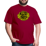 Kliq This Big Gold Black- Unisex Classic T-Shirt - dark red