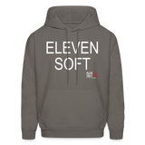 Eleven Soft (Kliq This)- Men's Hoodie - asphalt gray