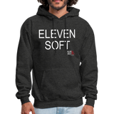 Eleven Soft (Kliq This)- Men's Hoodie - charcoal grey