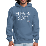 Eleven Soft (Kliq This)- Men's Hoodie - denim blue