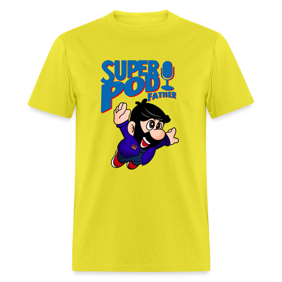 Super Podfather (AFS)- Unisex Classic T-Shirt - yellow