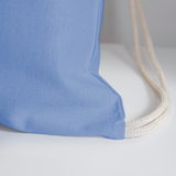 AFS- Cotton Drawstring Bag - carolina blue