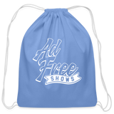 AFS- Cotton Drawstring Bag - carolina blue